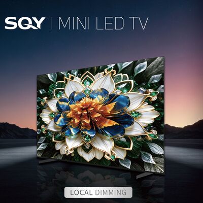 SQY 75-inch Class D Series Mini-LED Smart TV with 4K UHD QLED Display and Native 144Hz Refresh Rate