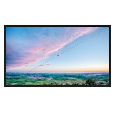 55 inch 4K Outdoor Smart TV with 1000 nit Brightness for Partial Sun Weatherproof Television