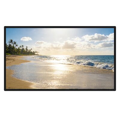 75 inch 4K Outdoor Smart TV with 1000 nit Brightness for Partial Sun Weatherproof Television